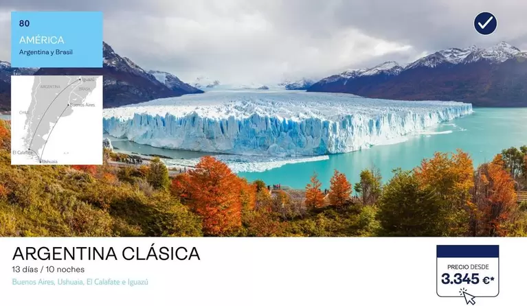 Oferta de Viajes a Argentina en Tui Travel PLC