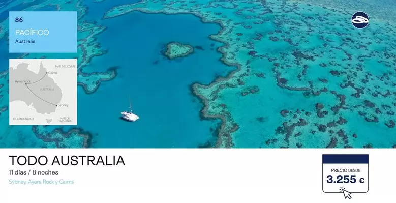 Oferta de Coral - viajes a Australia en Tui Travel PLC