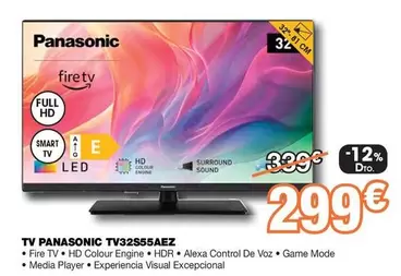 Oferta de Panasonic - Tv TV32S55AEZ por 299€ en Expert