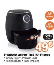 Oferta de Tristar - Freidora Airfry FR6956 por 49€ en Expert