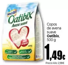 Oferta de Oatibix - Copos De Avena Suave por 1,49€ en Unide Supermercados