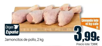 Oferta de Jamoncitos De Pollo por 3,99€ en Unide Market