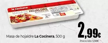 Oferta de La Cocinera - Masa De Hojaldre por 2,99€ en Unide Market