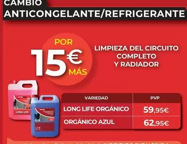 Oferta de Limpieza Del Circuito Completo Y Radiador por 59,95€ en MotorTown