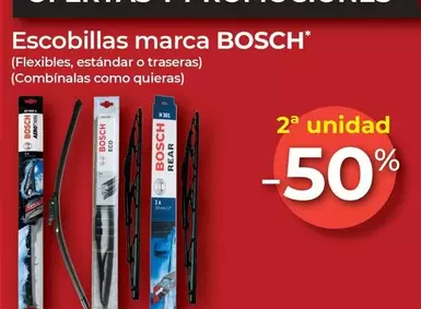 Oferta de Bosch - Escobillas Marca en MotorTown