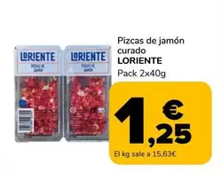 Oferta de Loriente - Pizcas De Jamon Curado por 1,25€ en Supeco