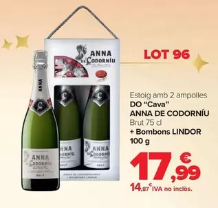 Oferta de Anna De Codorníu - DO "Cava" por 17,99€ en Carrefour Market