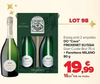 Oferta de Elyssia - Do "Cava" Freixenet  por 19,99€ en Carrefour Market