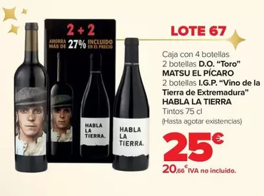 Oferta de Habla - Lote 67 por 25€ en Carrefour Market