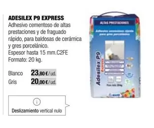 Oferta de Express - P9 por 20€ en Grup Gamma