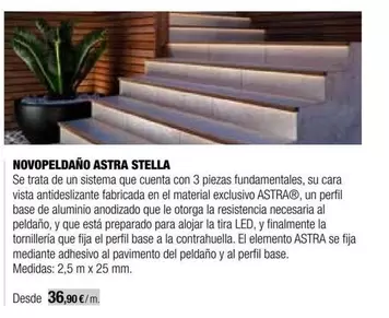 Oferta de Novopeldano Astra Stella por 36,9€ en Grup Gamma