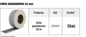 Oferta de Cinta Guardanivos 52 Mm por 13,46€ en Grup Gamma