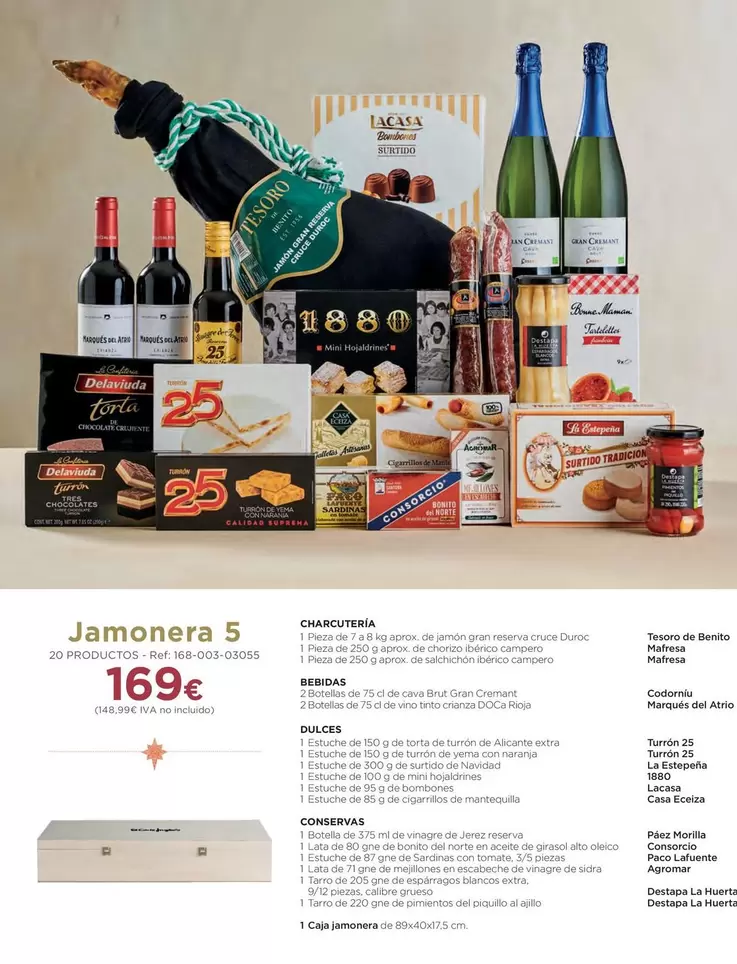 Oferta de Paco Lafuente - Jamonera 5 Camacueta por 169€ en El Corte Inglés