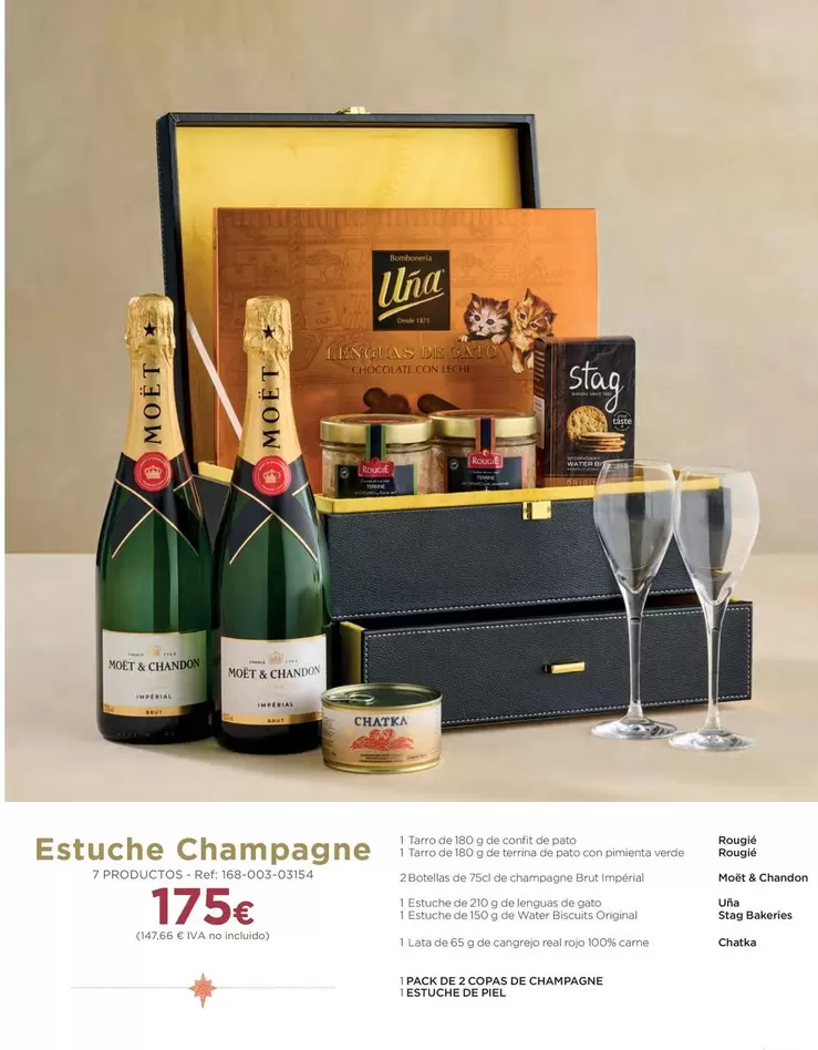 Oferta de Imperial - Estuche Champagne por 175€ en El Corte Inglés