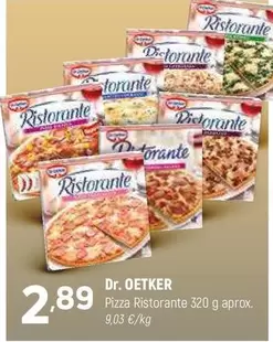 Oferta de Dr Oetker - Pizza Ristorante por 2,89€ en Coviran