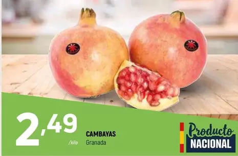 Oferta de Cambayas por 2,49€ en Coviran