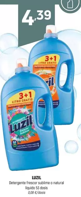 Oferta de Luzil - Detergente Frescos por 4,39€ en Coviran