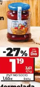 Oferta de Dia Fruticampo - Mermelada De Fresa 0% Sin Azucares Anadidos  por 1,19€ en Dia