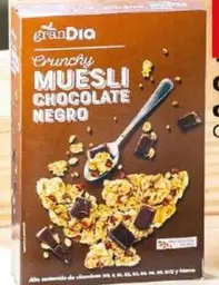 Oferta de Gran Dia - Crunchy Muesli Con Chocolate Negro por 2,65€ en Dia