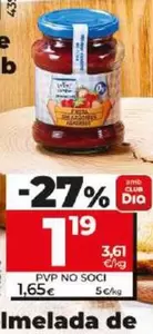 Oferta de Dia Fruitcampo - Melmelada De Maduixa 0% Sense Sucres Afegits por 1,19€ en Dia