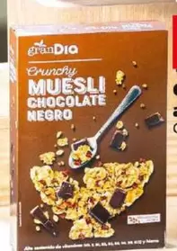 Oferta de Gran Dia - Crunchy Muesli De Xocolate Negra por 2,65€ en Dia