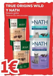 Oferta de Nath - Snack Gato por 1€ en Kiwoko