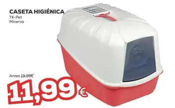 Oferta de Tk-Pet - Caseta Higienica por 11,99€ en Kiwoko