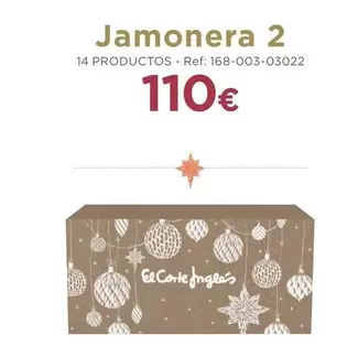 Oferta de Jamonera 2 por 110€ en El Corte Inglés