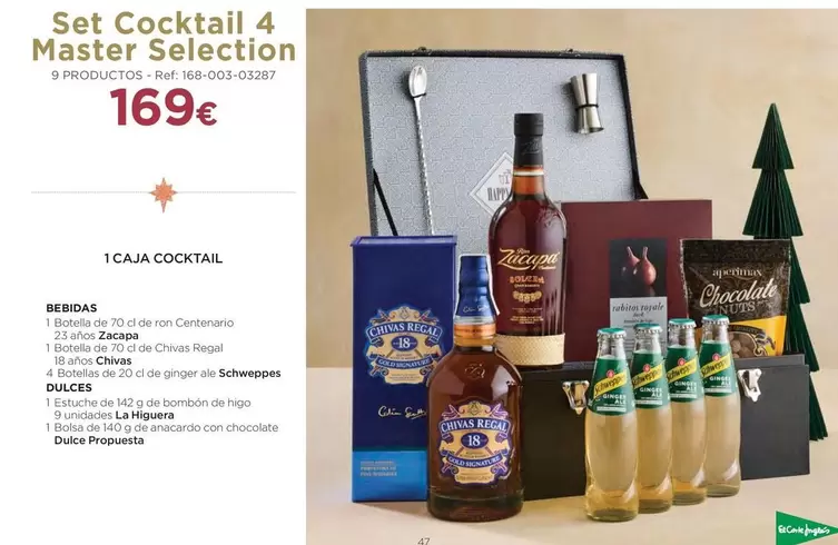 Oferta de Zacapa - Set Cocktail 4  Selection por 169€ en El Corte Inglés