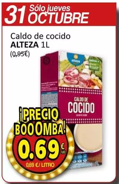 Oferta de Alteza - Caldo De Cocido por 0,69€ en SPAR