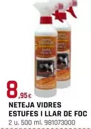 Oferta de Neteja Vidres Estufes I Llar De Foc por 8,95€ en Fes Més