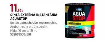 Oferta de Agua Stop - Cinta Extrema Instantânia por 11,95€ en Fes Més