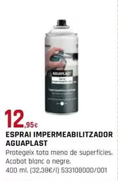 Oferta de Aguaplast - Esprai Impermeabilitzador  por 12,95€ en Fes Més