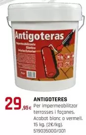 Oferta de Antigoteres por 29,95€ en Fes Més