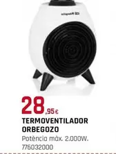 Oferta de Orbegozo - Termoventilador por 28,95€ en Fes Més