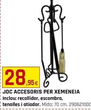 Oferta de Joc Accesorios Per Xemeneia por 28,95€ en Fes Més