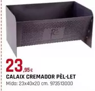 Oferta de Calaix Cremador Pel-let por 23,95€ en Fes Més