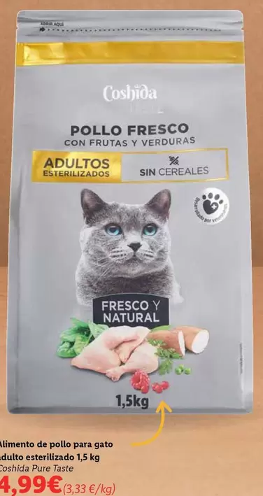 Oferta de Coshida - Costina - Pollo Fresco por 4,99€ en Lidl