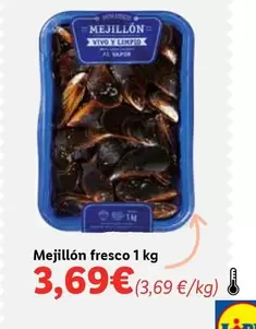 Oferta de Vivó - Mejillon Fresco por 3,69€ en Lidl