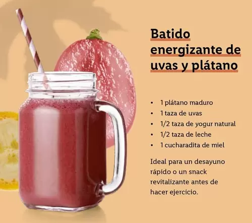 Oferta de Ideal - Batido Energizante De Uvas Y Platano en Lidl