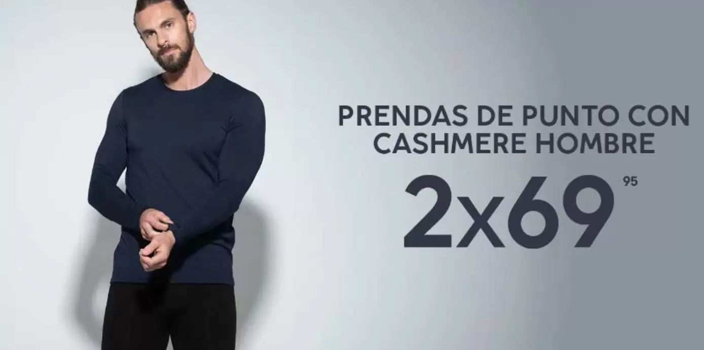 Oferta de Prendas De Punto Con Cashmere Hombre en Yamamay