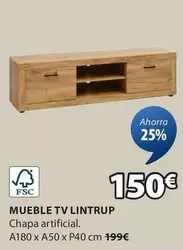 Oferta de Mueble Tv Lintrup por 150€ en JYSK