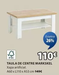 Oferta de Taula De Centre Markskel por 110€ en JYSK