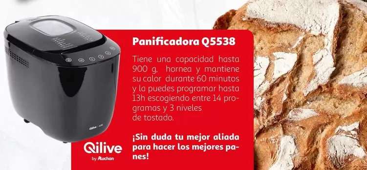 Oferta de Aliada - Panificadora Q5538 en Alcampo