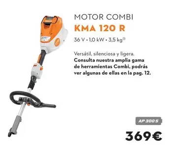 Oferta de Motor Combi KMA 120 R por 369€ en STIHL