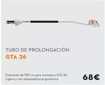 Oferta de Tubo De Prolongación  por 68€ en STIHL