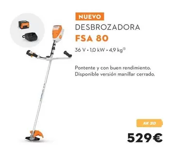 Oferta de Desbrozadora  por 529€ en STIHL