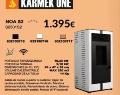 Oferta de Karmek One - Noa S2 por 1395€ en Coinfer