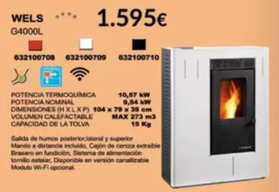 Oferta de Karmek One - Wels G4000L por 1595€ en Coinfer