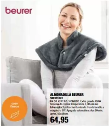 Oferta de Beurer - Almohadilla por 64,95€ en Coinfer